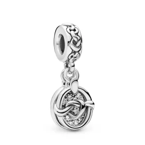 Visací přívěsek PANDORA Propletená srdce - 798095CZ (obrázek pro) Visací přívěsek PANDORA Propletená srdce - 798095CZ