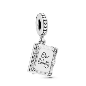 Visací přívěsek PANDORA Rodinná kniha - 798105 (obrázek pro) Visací přívěsek PANDORA Rodinná kniha - 798105