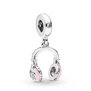Visací přívěsek PANDORA Růžová sluchátka - 797902EN160 (obrázek pro) Visací přívěsek PANDORA Růžová sluchátka - 797902EN160