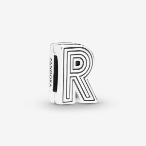 Klip Reflexions PANDORA Písmeno R - 798214 (obrázek pro) Klip Reflexions PANDORA Písmeno R - 798214