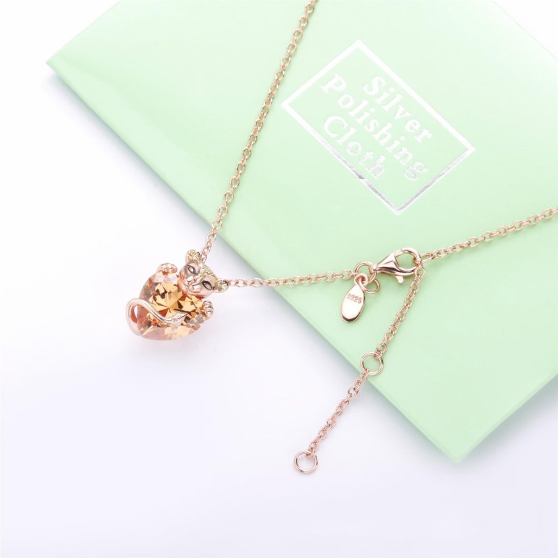 (obrázek pro) Náhrdelník PANDORA Rose Šumivé lvice srdce 388068CZM - Zobrazit 4