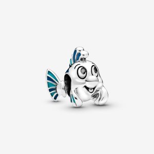 (obrázek pro) přívěsek PANDORA Disney Flounder z příběhu Malá mořská víla - 798230ENMX