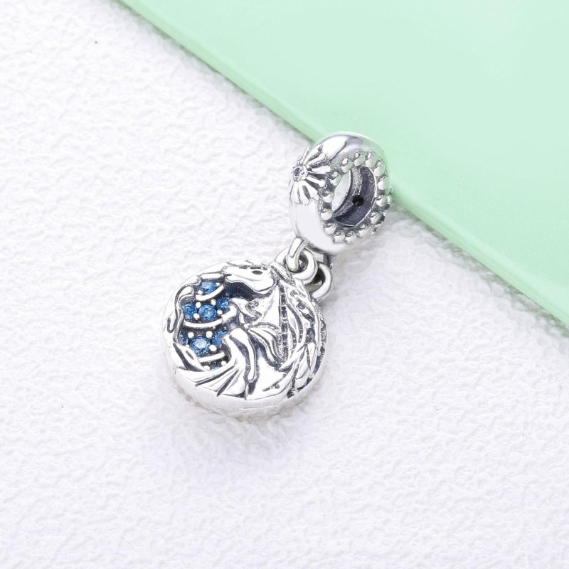 (obrázek pro) Visací přívěsek PANDORA Disney Elsa a Nokk z Ledového království - 798456C01 - Zobrazit 2