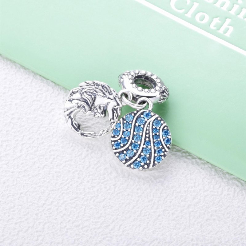 (obrázek pro) Visací přívěsek PANDORA Disney Elsa a Nokk z Ledového království - 798456C01 - Zobrazit 3