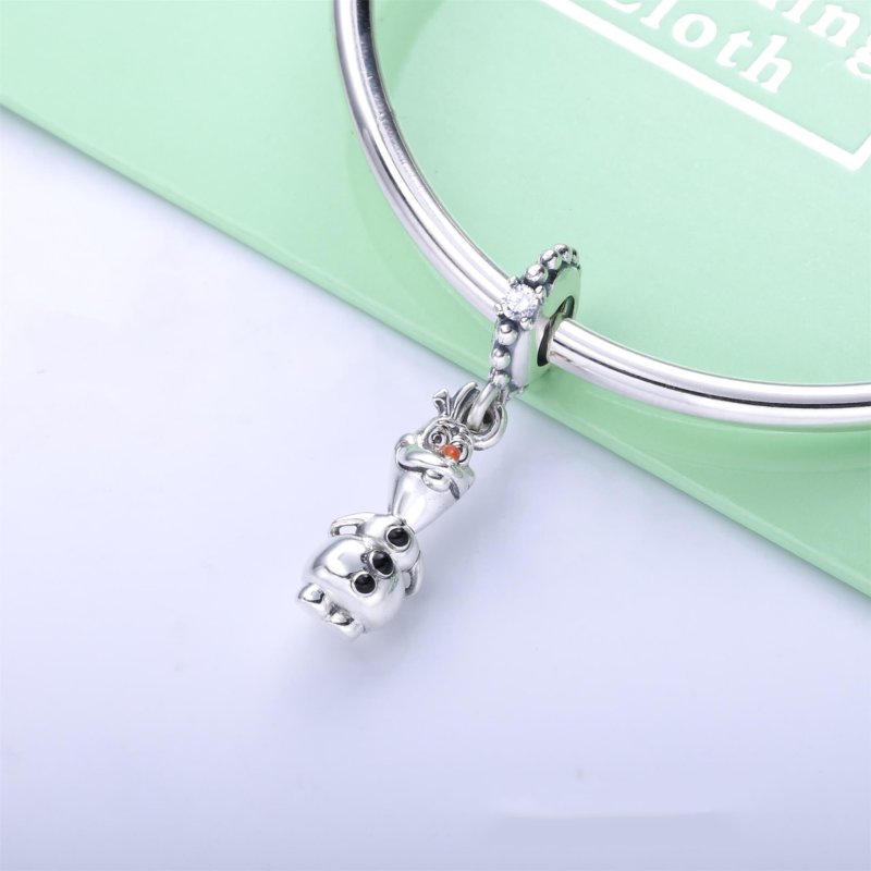 (obrázek pro) Visací přívěsek PANDORA Disney Olaf z Ledového království - 798455C01 - Zobrazit 4