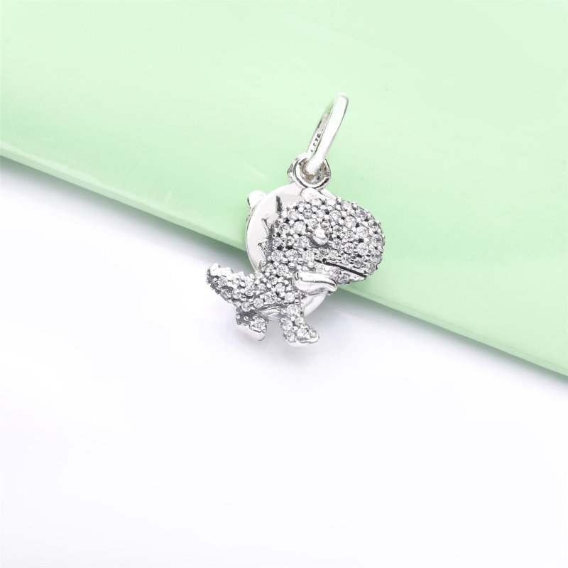 (obrázek pro) Visací přívěsek PANDORA Pavé dinosaur - 798186CZ - Zobrazit 4