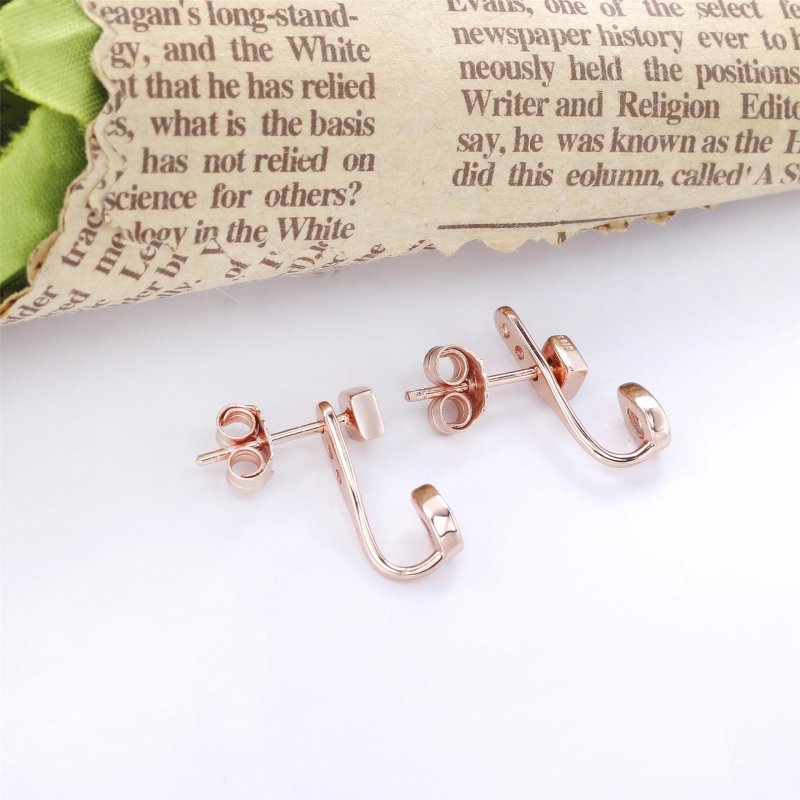 (obrázek pro) Pandora Peckové náušnice Geometrické tvary 288509C01 - Zobrazit 2