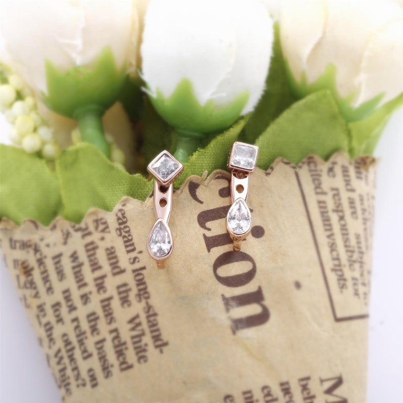 (obrázek pro) Pandora Peckové náušnice Geometrické tvary 288509C01 - Zobrazit 3