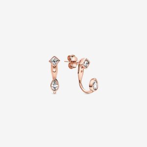Pandora Peckové náušnice Geometrické tvary 288509C01 (obrázek pro) Pandora Peckové náušnice Geometrické tvary 288509C01