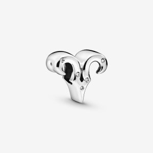 Pandora Přívěsek se znamením zvěrokruhu Třpytivý Beran 798416C01 (obrázek pro) Pandora Přívěsek se znamením zvěrokruhu Třpytivý Beran 798416C01