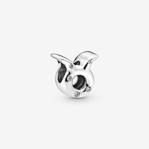 Pandora Přívěsek se znamením zvěrokruhu Třpytivý Býk 798418C01 (obrázek pro) Pandora Přívěsek se znamením zvěrokruhu Třpytivý Býk 798418C01