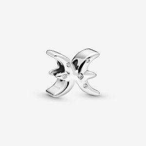 Pandora Přívěsek se znamením zvěrokruhu Třpytivé Ryby 798426C01 (obrázek pro) Pandora Přívěsek se znamením zvěrokruhu Třpytivé Ryby 798426C01