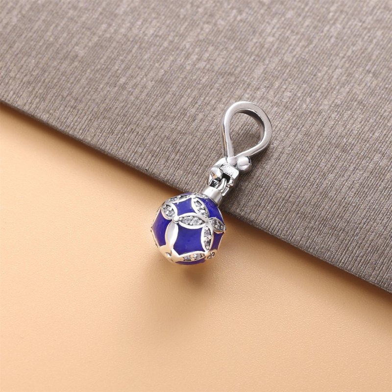 (obrázek pro) Pandora Visací přívěsek Modrý vánoční ornament 798512C01 - Zobrazit 2