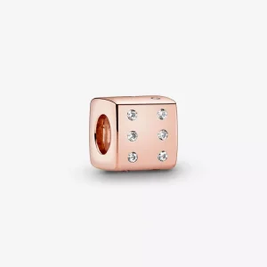 (obrázek pro) PANDORA Přívěsek Oslnivá hrací kostka 781269C01