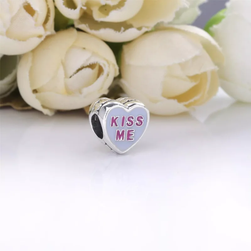 (obrázek pro) PANDORA Stříbrný Přívěsek Candy srdce ENG792015_19 - Zobrazit 3