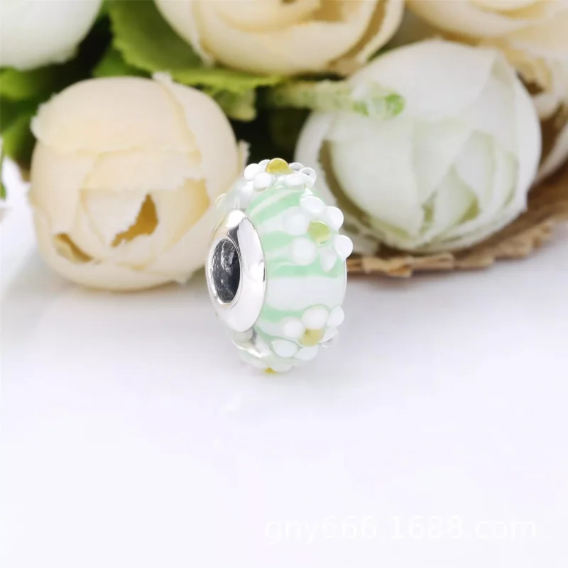 (obrázek pro) PANDORA Stříbrný Přívěsek Daisy Sklo Murano 798798C00 - Zobrazit 2