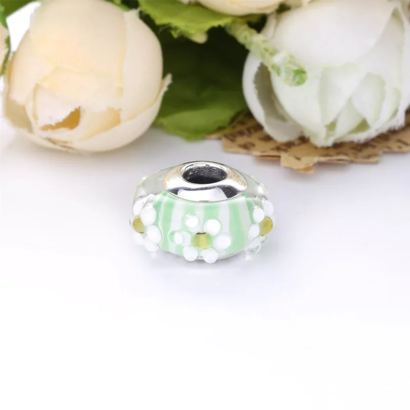 (obrázek pro) PANDORA Stříbrný Přívěsek Daisy Sklo Murano 798798C00 - Zobrazit 4