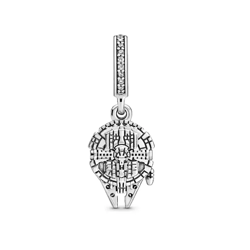 (obrázek pro) PANDORA Stříbrný Visací přívěsek Disney Parky Star Wars Tisíciletí Falcon P40092 - Zobrazit 3