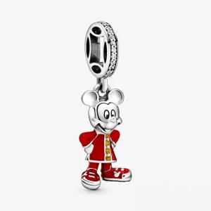 (obrázek pro) PANDORA Visací přívěsek Disney Mickey Mouse 798635C01