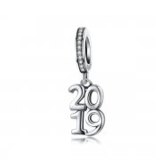Stříbrné Visací Přívěsek 2019 SCC1219, Kubická zirkonie, Pandora styl