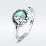 Stříbrné prsten Mořská Panna Láska SCR361 Pandora styl