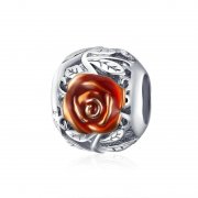 Stříbrné Přívěsek Růže Květina SCC1221 jako Pandora