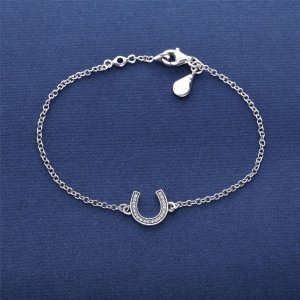 Náramek - symbol štěstí, sterlingové stříbro, kubická zirkonie, 16cm - 590507CZ PANDORA