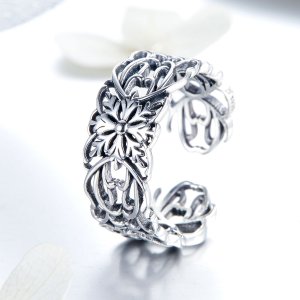 Stříbrné prsten Vinobraní SCR500 Pandora styl