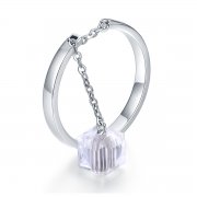 Stříbrné prsten Jednoduchý SCR488 Pandora styl
