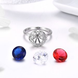 Stříbrné prsten Svědectví Lásky SCR492 Pandora styl