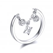 Stříbrné prsten Hvězdná Obloha SCR408, Kubická zirkonie, jako Pandora