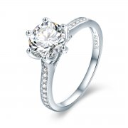 Stříbrné prsten Věčná Milost SCR342, Kubická zirkonie, jako Pandora