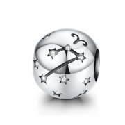 Stříbrné Přívěsek Znamení Zvěrokruhu Beran SCC1218-1, Kubická zirkonie, Pandora styl