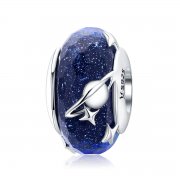 Stříbrné Přívěsek Hvězdná Obloha SCC1284, Murano sklo, jako Pandora