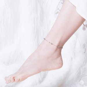 Stříbrné Anklet Vztah SCT005 jako Pandora