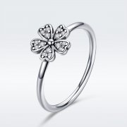 Stříbrné prsten Simple Daisy SCR398, Kubická zirkonie, jako Pandora