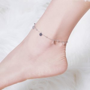 Stříbrné Anklet Paměť SCT011 jako Pandora