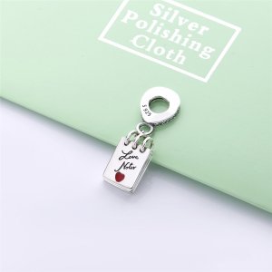 Visací Přívěsek PANDORA Milostné poznámky - 797835CZ