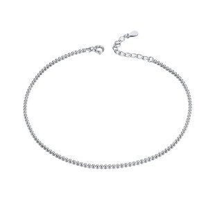 Stříbrné Anklet Jednoduchý SCT002 jako Pandora (obrázek pro) Stříbrné Anklet Jednoduchý SCT002 jako Pandora