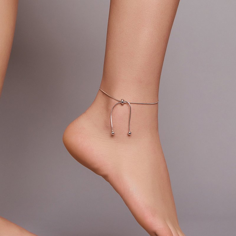 (obrázek pro) Stříbrné Anklet Stylový SCT016 jako Pandora - Zobrazit 2