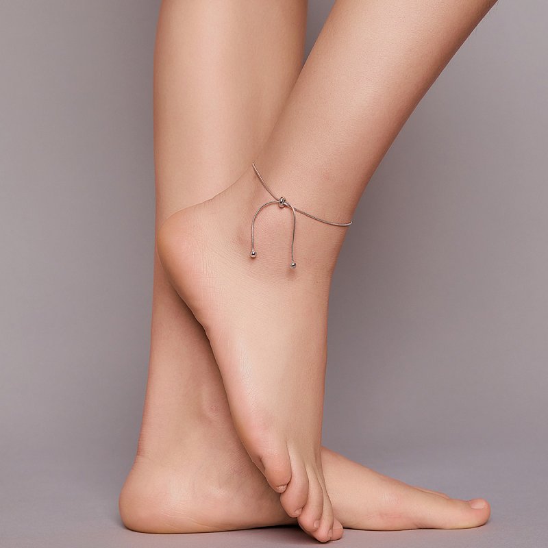 (obrázek pro) Stříbrné Anklet Stylový SCT016 jako Pandora - Zobrazit 3