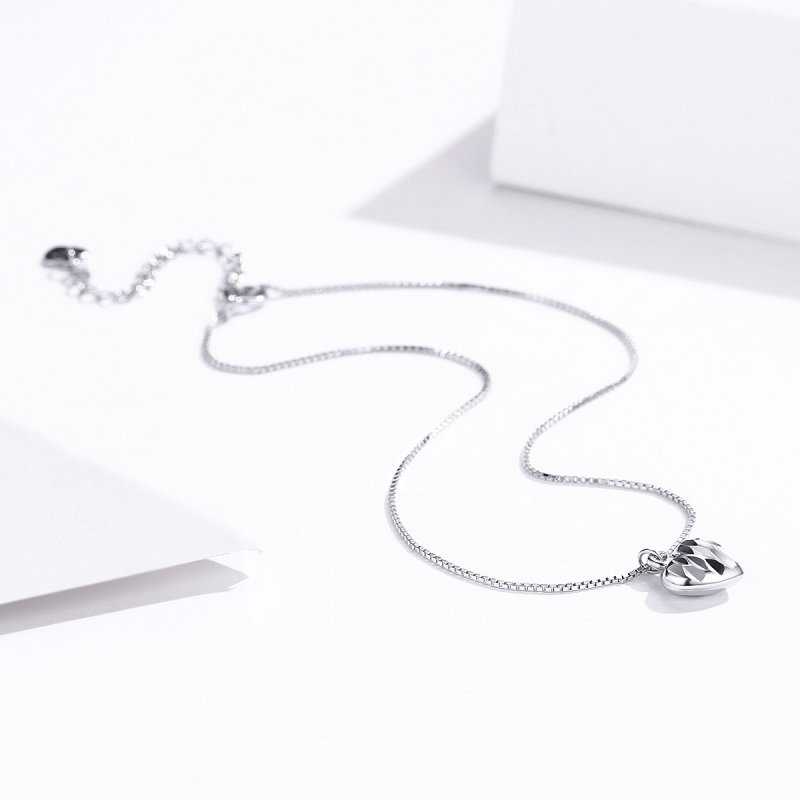 (obrázek pro) Stříbrné Anklet Ve Tvaru Srdce SCT013 jako Pandora - Zobrazit 4
