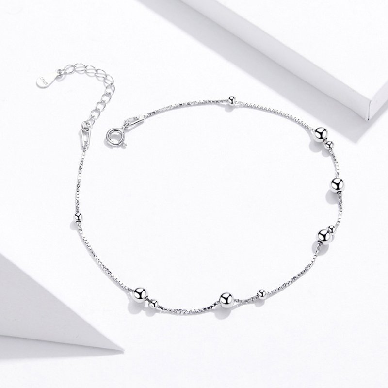 (obrázek pro) Stříbrné Anklet Vztah SCT005 jako Pandora - Zobrazit 2