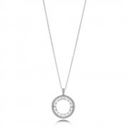 PANDORA náhrdelník Tančící srdce PANDORA - 397410CZ