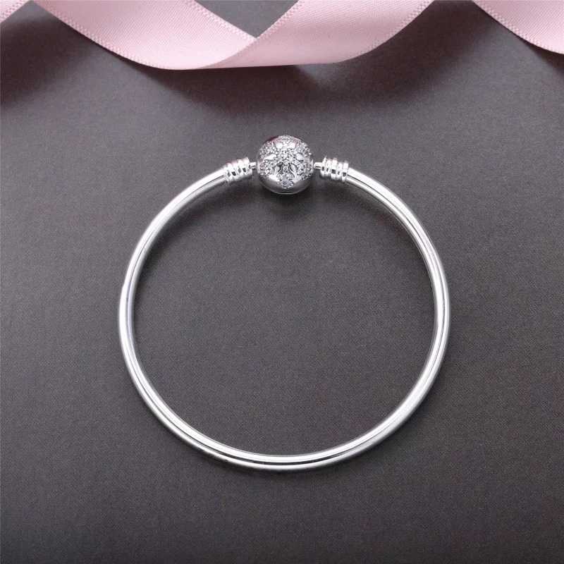 (obrázek pro) Moments stříbrný náramek, Sněhová vločka - 590740CZ PANDORA - Zobrazit 2