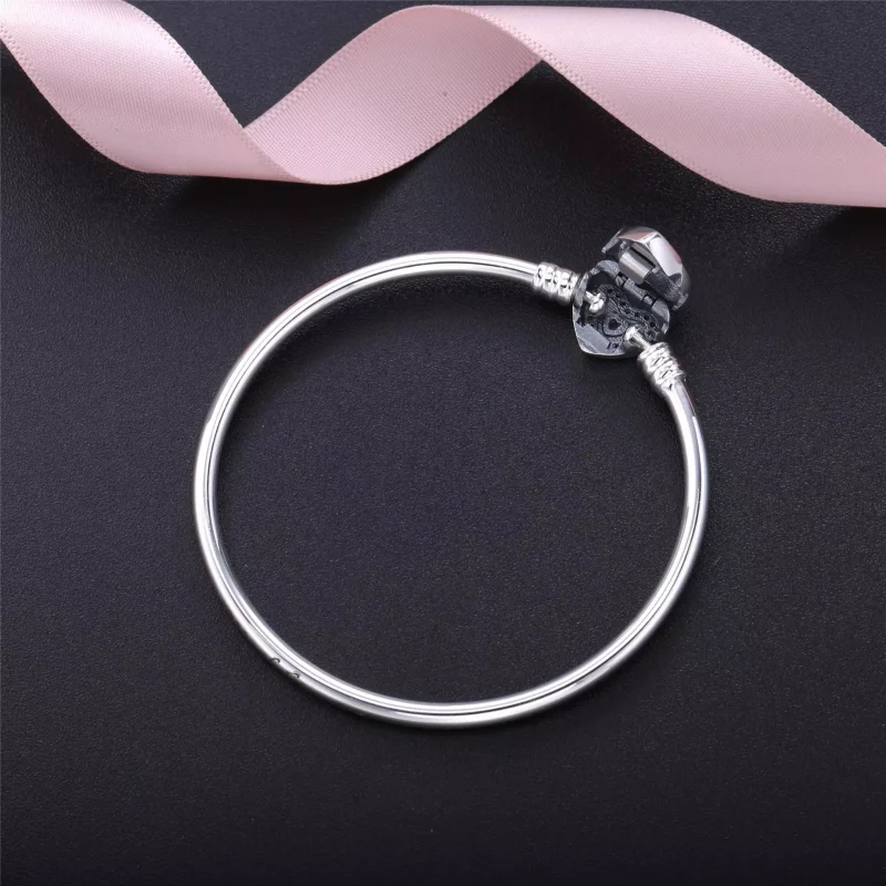 (obrázek pro) Moments stříbrný náramek, Toužící srdce - 590729CZ PANDORA - Zobrazit 4