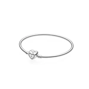 Moments stříbrný náramek, Toužící srdce - 590729CZ PANDORA (obrázek pro) Moments stříbrný náramek, Toužící srdce - 590729CZ PANDORA
