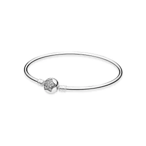 Náramek - pevný, sterlingové stříbro, kubická zirkonie - 590720CZ PANDORA (obrázek pro) Náramek - pevný, sterlingové stříbro, kubická zirkonie - 590720CZ PANDORA