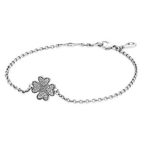 (obrázek pro) Náramek - symbol štěstí v lásce , sterlingové stříbro, kubická zirkonie, 16cm - 590506CZ PANDORA