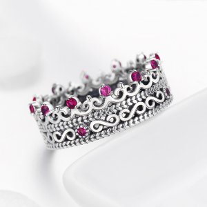 Stříbrné prsten Queen'S Laurel SCR487, Kubická zirkonie, jako Pandora